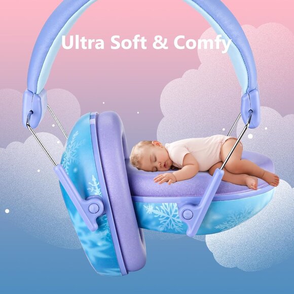 Kids Noise Cancelling Headphones, Kids Ear Protection Monster Jam Truck, Firewor - Picture 6 of 8